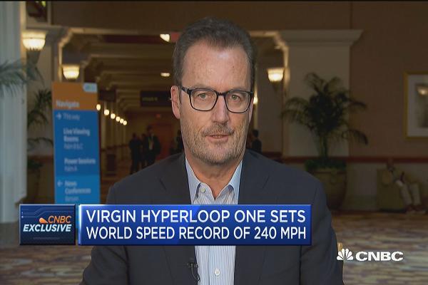 Virgin Hyperloop One CEO: We’ve proven the tech works, just looking for first customer