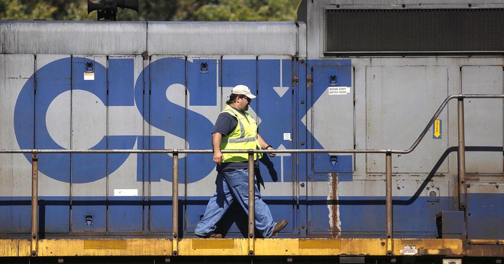 CSX customers will likely bear the burden of higher steel tariffs: CEO