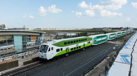 Canada pledges funding for GO Transit bi-level coaches