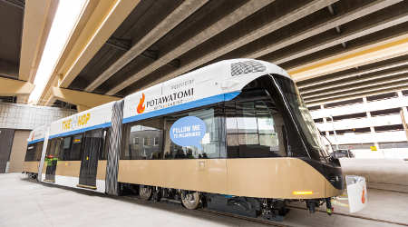 Milwaukee receives second streetcar from Brookville