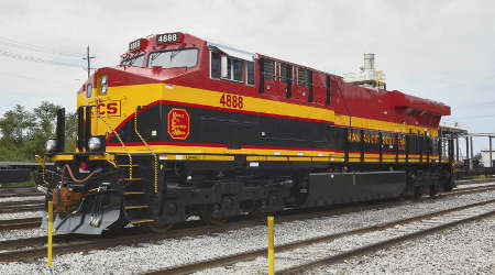 Kansas City Southern to acquire 50 GE locomotives