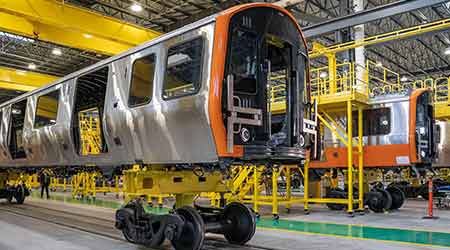 MBTA unveils first pair of new Orange Line subway cars