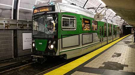 MBTA launches first new car on Green Line in a decade